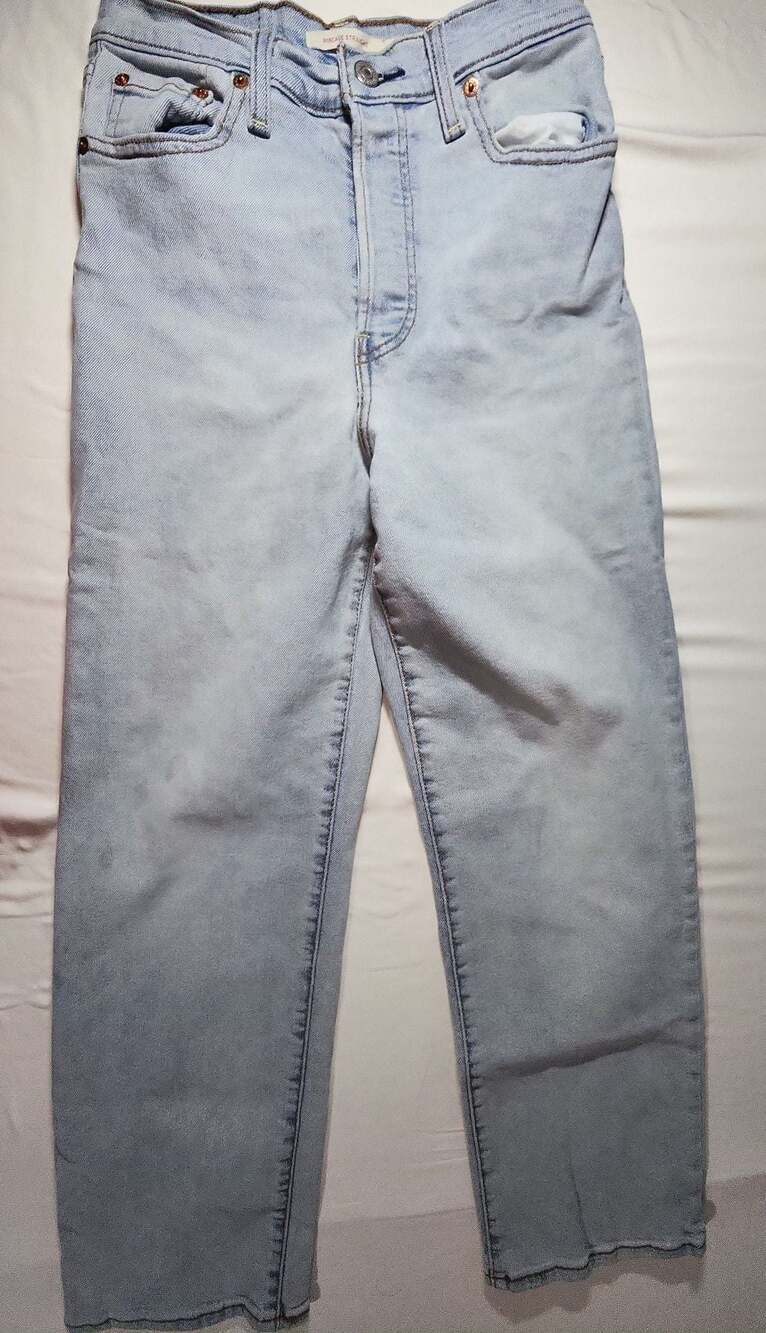 Levi's Ribcage Straight Jeans 26x27